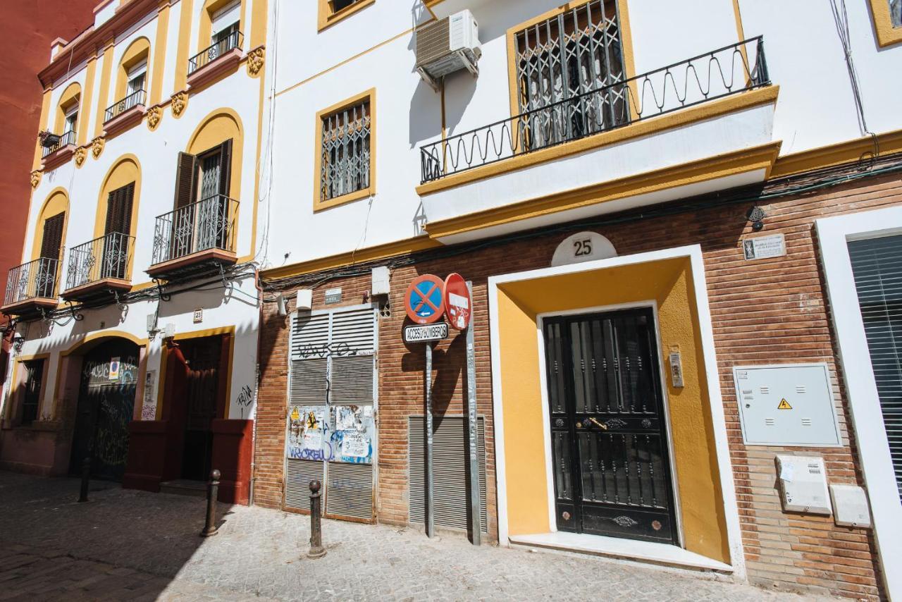 El Apartamento Del Reloj De Sol Sevilla Exteriör bild