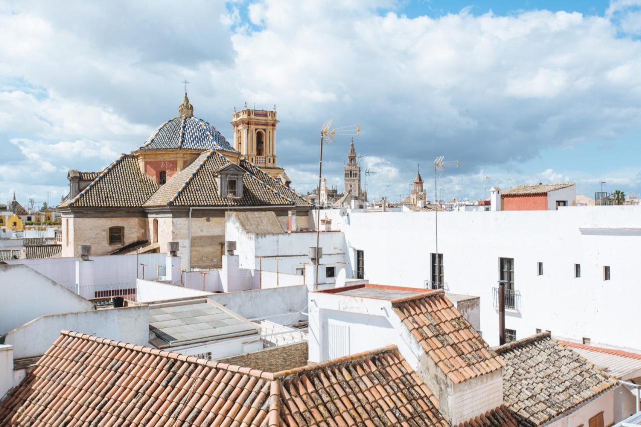 El Apartamento Del Reloj De Sol Sevilla Exteriör bild